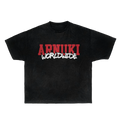 T-Shirt Arnuki Takeover Streetwear Tee Black Cotton True To Size Graphic Tee For Everyday Street Style