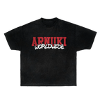 T-Shirt Arnuki Takeover Streetwear Tee Black Cotton True To Size Graphic Tee For Everyday Street Style