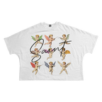 T-Shirt Cherubs Streetwear Cropped Boxy Tee Cotton True To Size 280 GSM Relaxed Fit Streetwear Essential