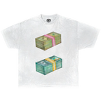 T-Shirt Money Streetwear Boxy Tee Cotton Boxy Fit 240 GSM Unisex Tee Premium