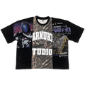 T-Shirt Prime Streetwear Cropped Boxy Tee Cotton 350GSM DTG Print Oversized Fit