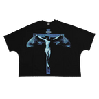 T-Shirt Rebirth Streetwear Cropped Boxy Cotton Tee Unisex 280GSM Breathable Everyday Wear