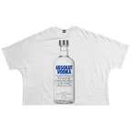 T-Shirt Vodka Streetwear Cropped Boxy Tee Designed In 100 Percent Cotton For Everyday Street Style 280 GSM
